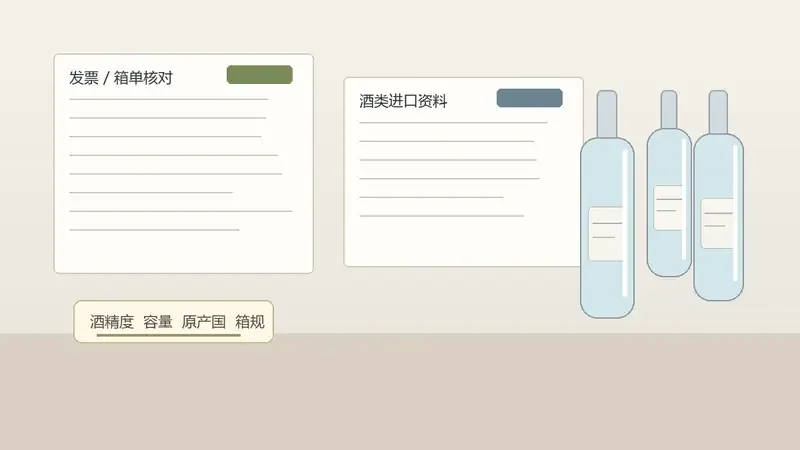 进口伏特加清关能不能做，先看酒类标签和境外工厂注册