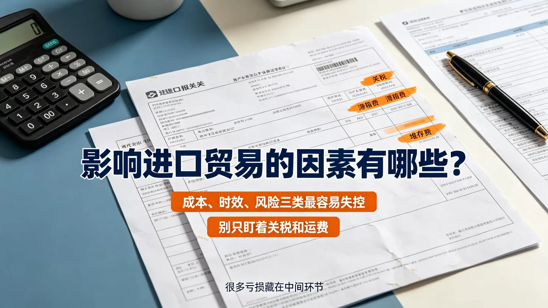 影响进口贸易的因素有哪些？成本时效风险核心因素拆解