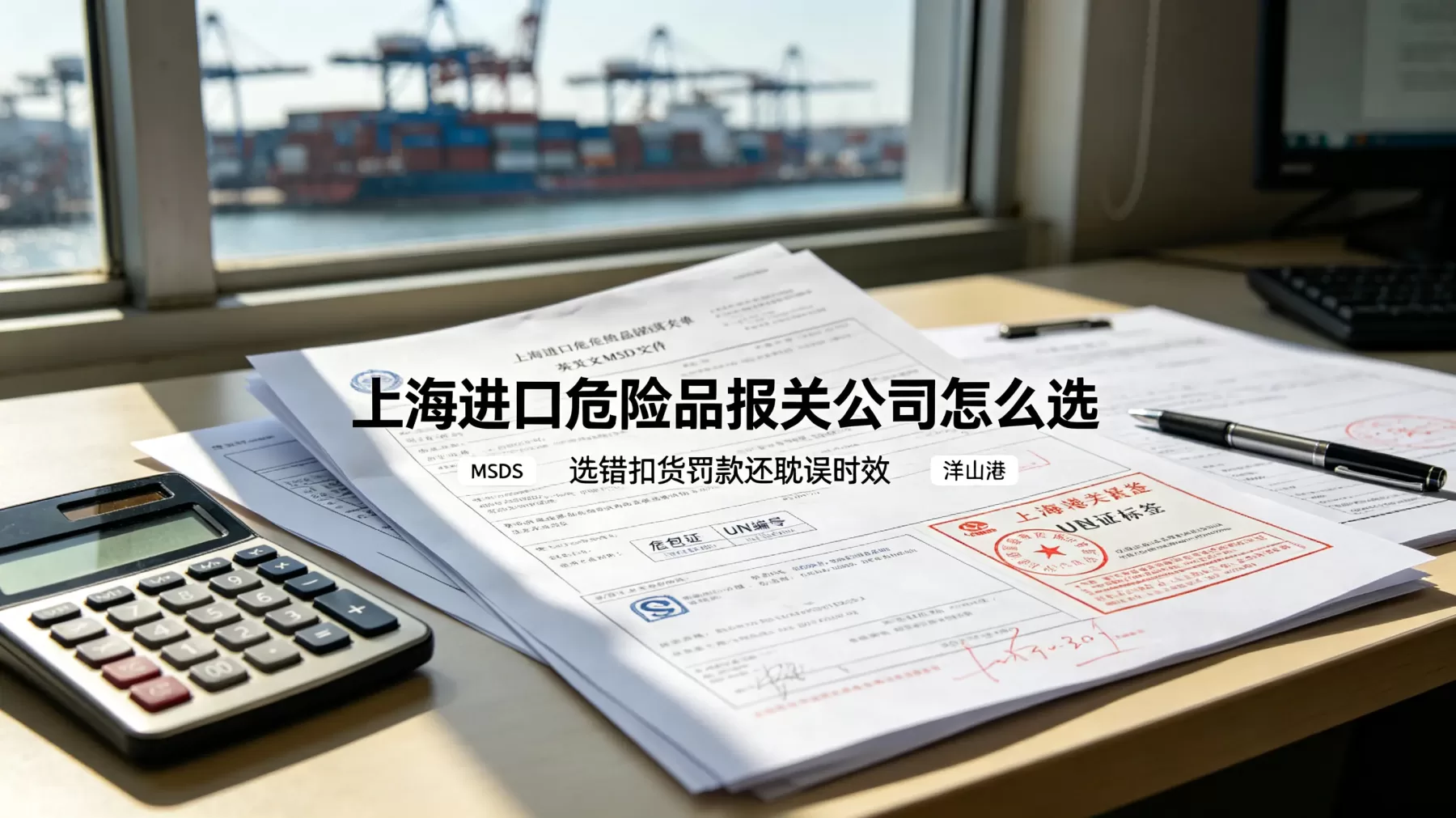 上海进口危险品报关公司不是随便选一家报关行就行,危险品资料、归类和现场能力比报价更重要