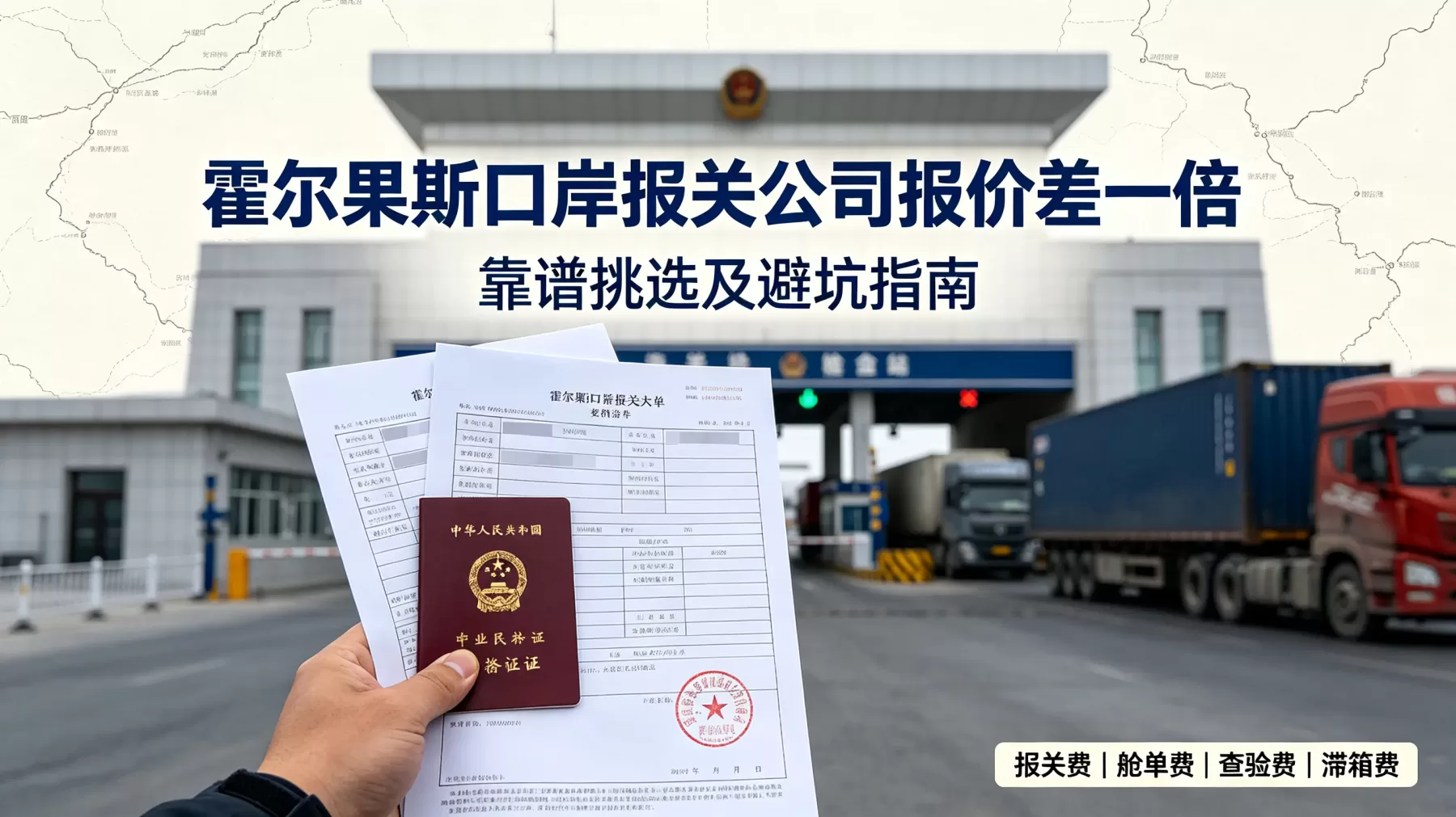 霍尔果斯口岸报关公司报价差一倍 靠谱挑选及避坑指南