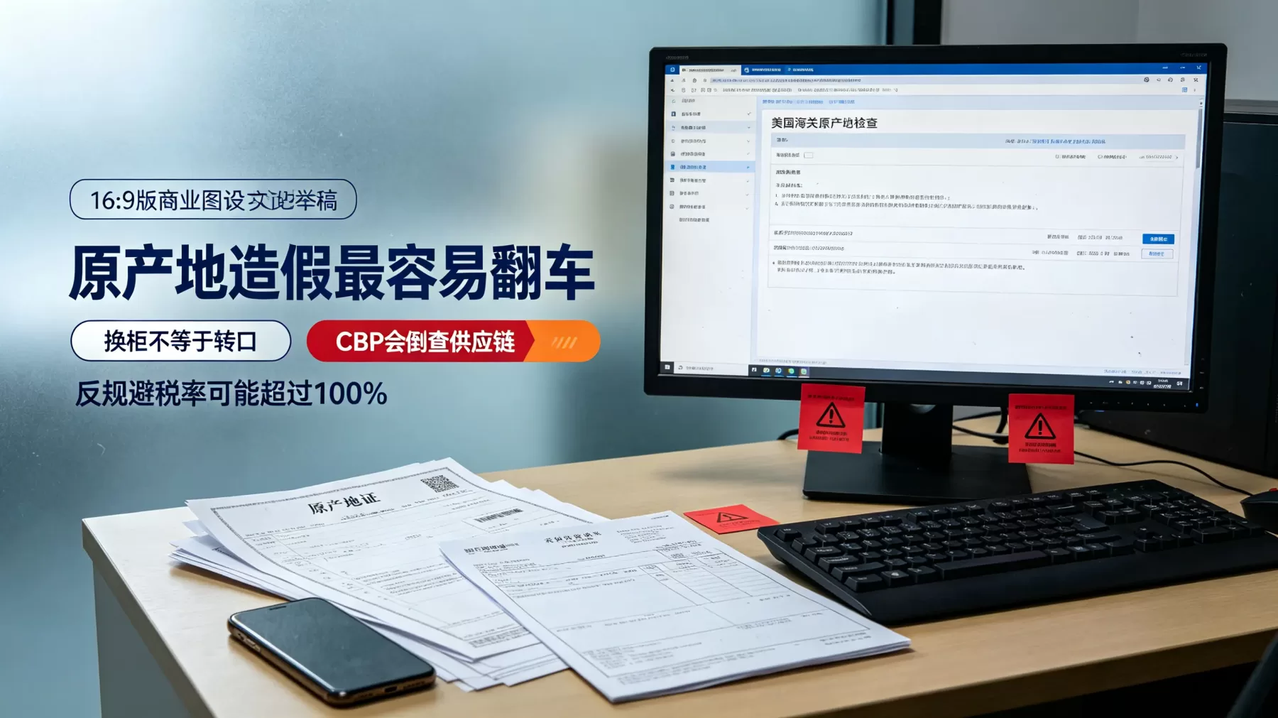 原产地造假、换柜转口、低报价格,现在都是美国海关重点盯的合规雷区