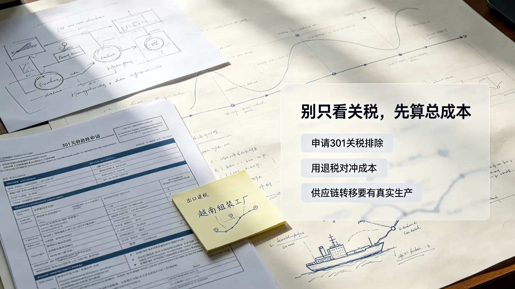 关税排除、出口退税、供应链调整,比单纯找低价转口渠道更靠谱