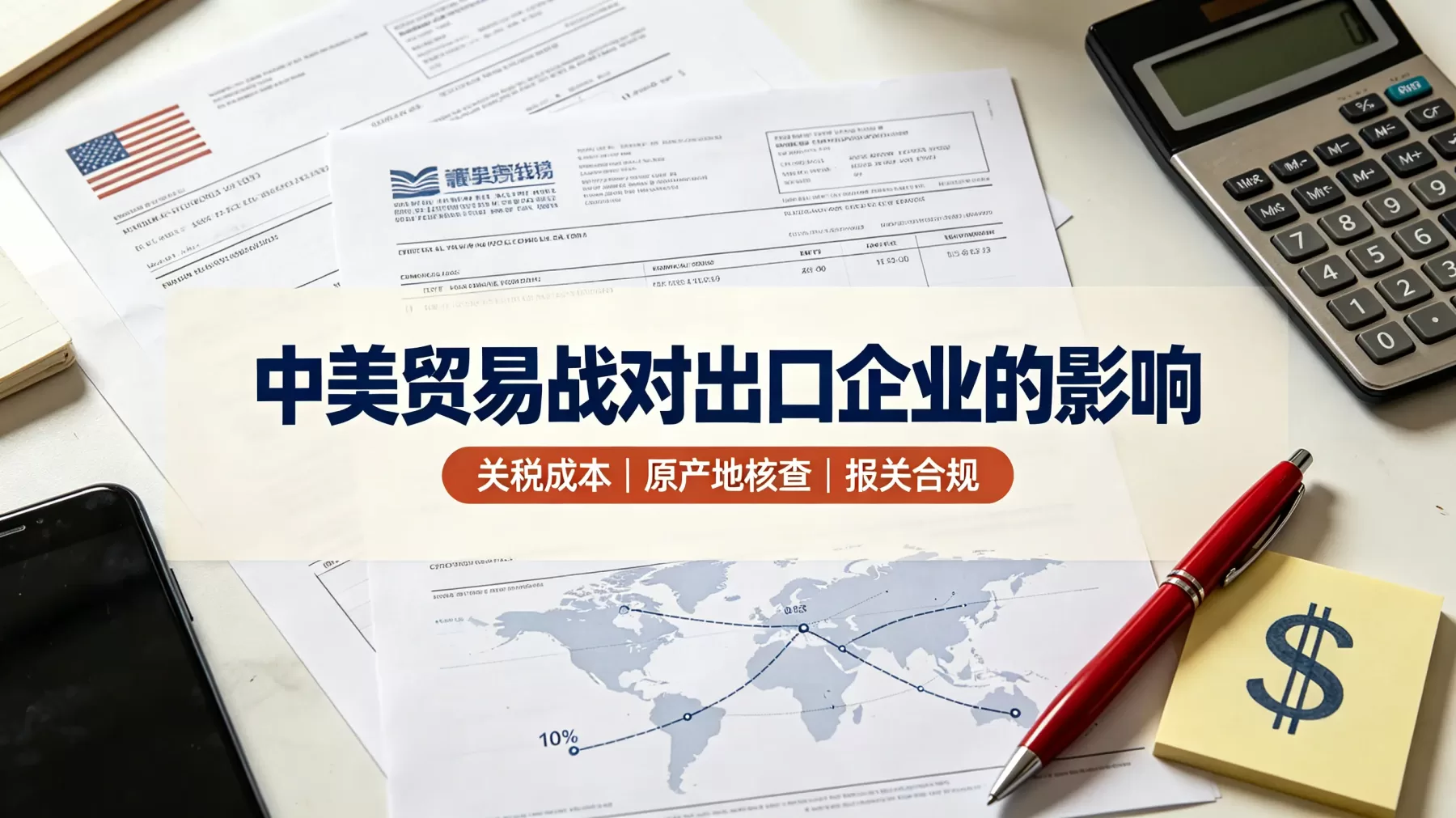 中美贸易战对出口企业的影响,不只是关税,还会传导到报价、订单和报关合规