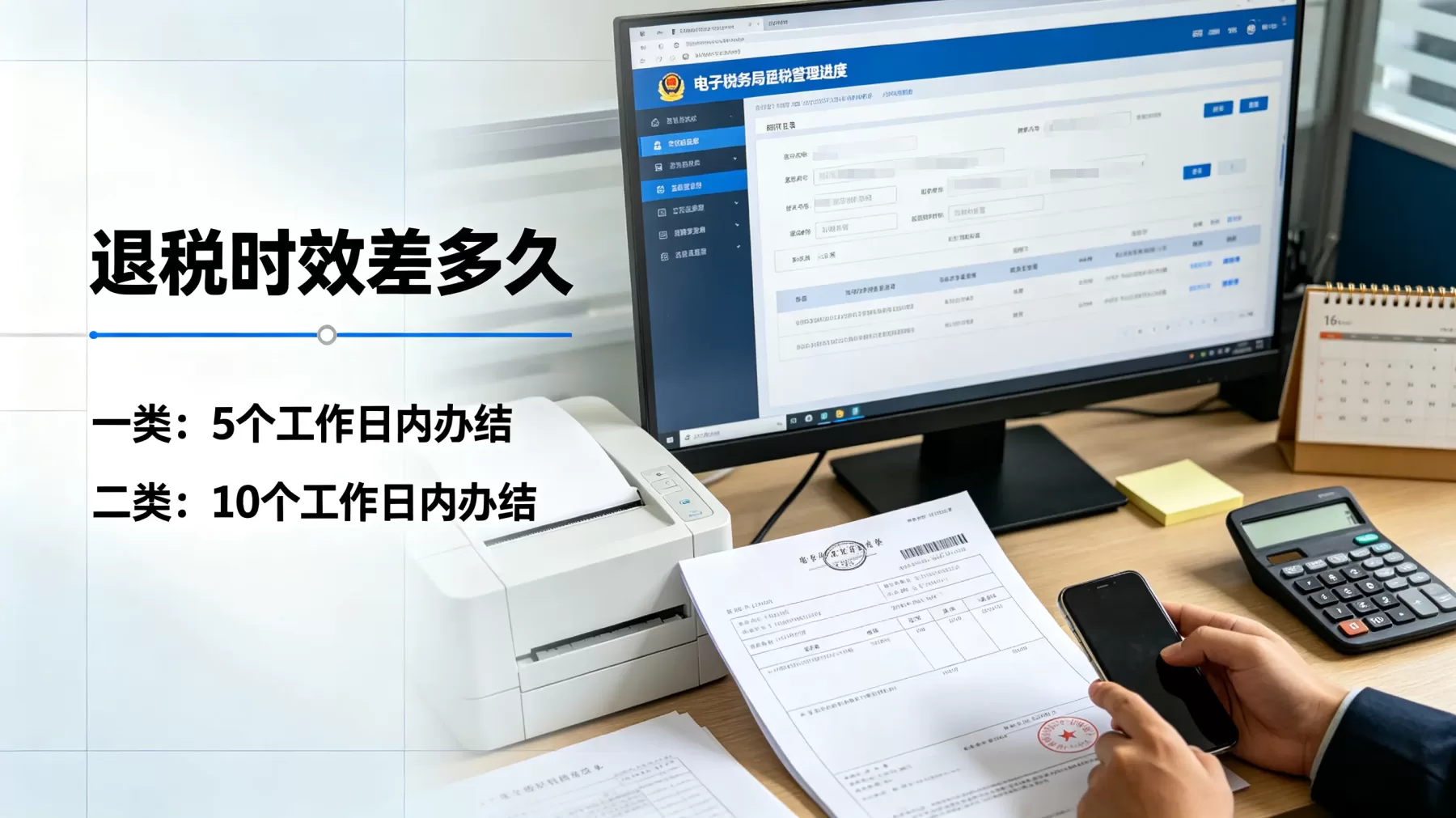 一类企业核心优势在速度,5 个工作日内办结;二类企业为 10 个工作日内办结