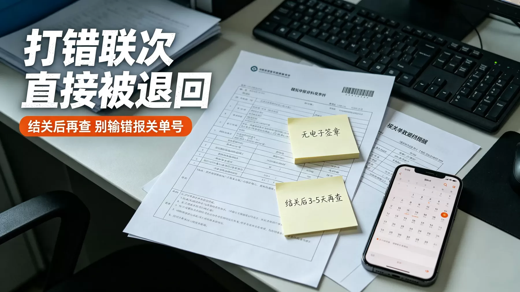 出口退税联报关单打印常见错误提醒图